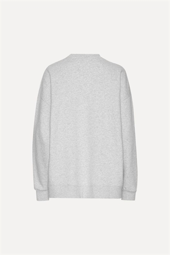 Rotate, Heavy sweat crewneck, Light grey melange